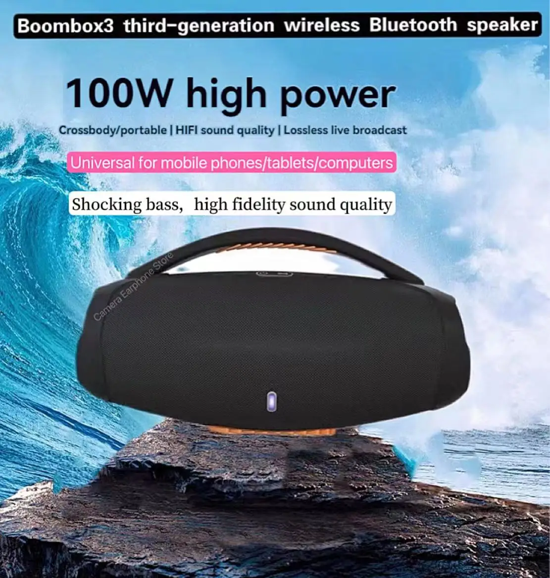 Home Cinema Jbl - Caixa De Som 100W High-Power Bluetooth