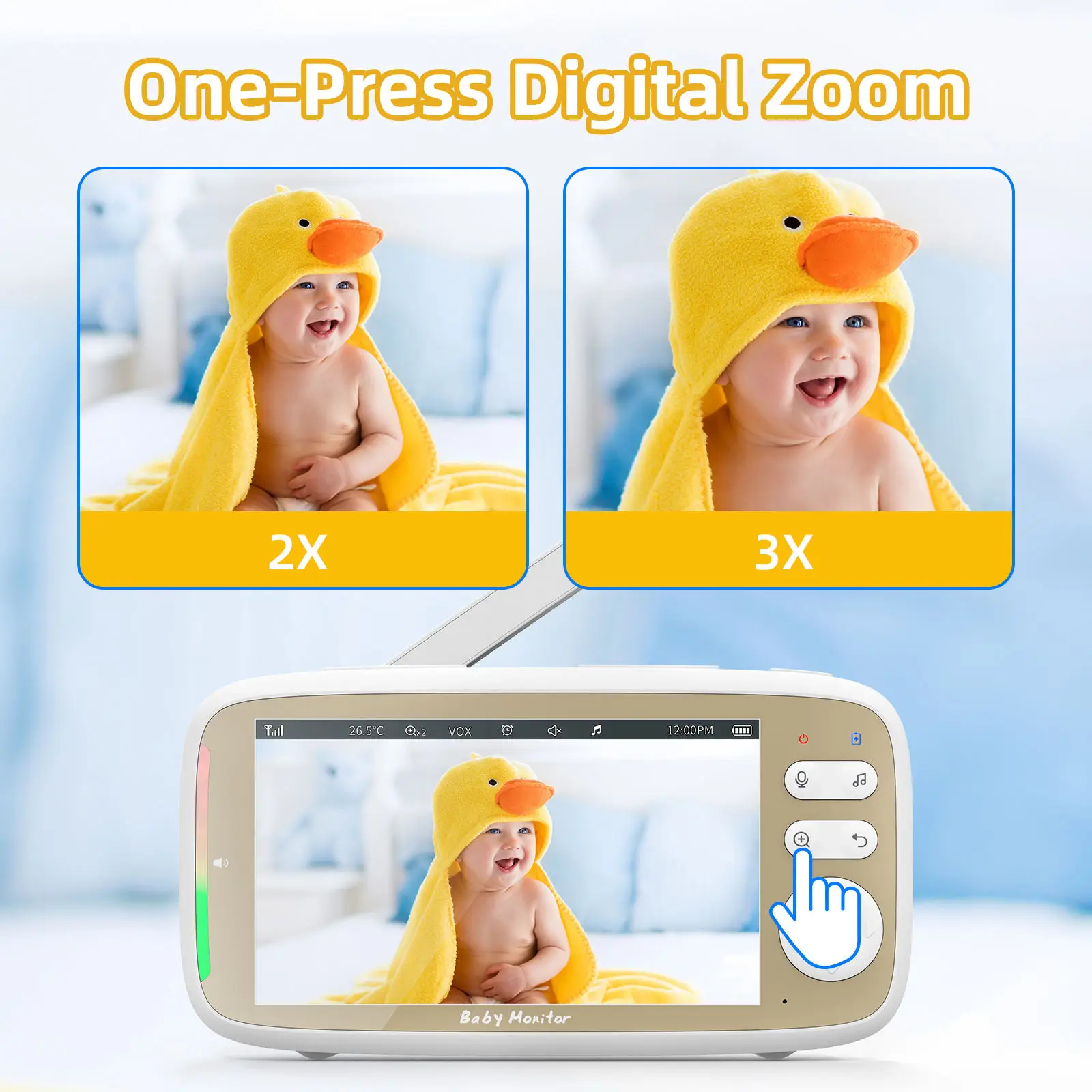 VB803 PRO Babyfoon, met 2st Zo - Home Cinema Wireless recensie en prijs